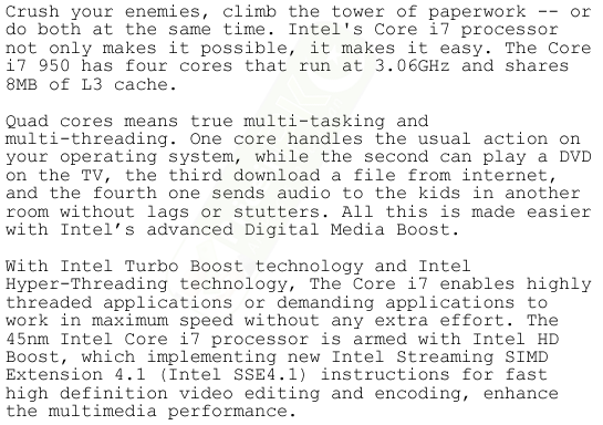 INTEL Pentium Desktop CPU Processor CORe